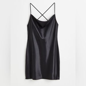 H&M satin dress